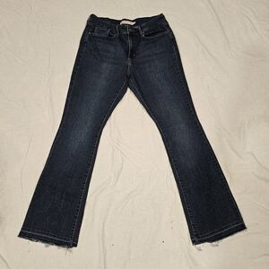 Levi's Dark Blue Bootcut Jeans